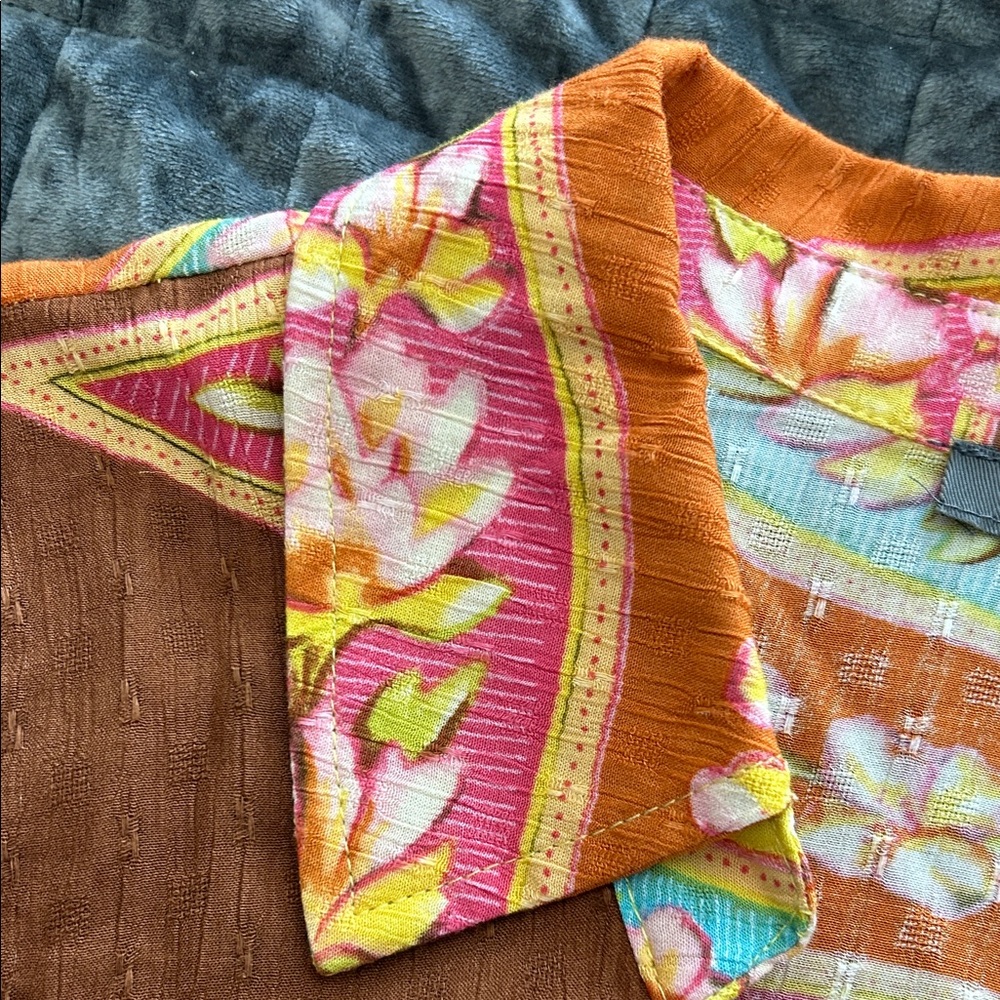 Haute Hippie Multicolor Floral Top - Picture 3 of 9